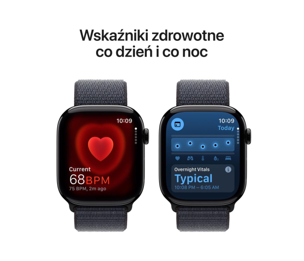 APPLE Watch 10 GPS 46mm koperta z aluminium (onyks) + opaska sportowa (atramentowy) - 1278134 - zdjęcie 5